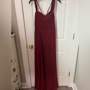 Red prom dress. (Size 13)